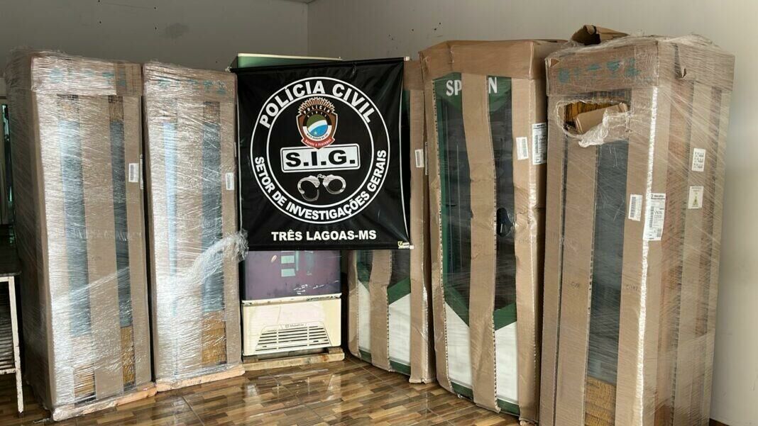 Imagem de compartilhamento para o artigo Cervejeiras furtadas de transportadora são recuperadas pela Polícia Civil após três dias de operação em Três Lagoas da MS Todo dia